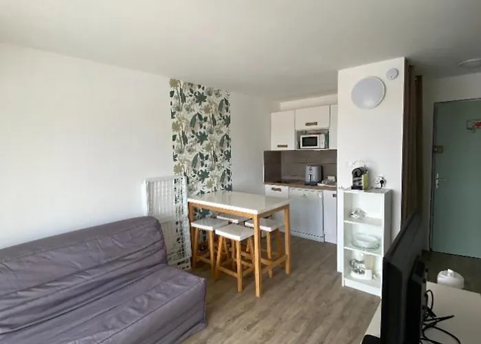 Appartement Cosy T2 Rdc Bleu Marine Lacanau