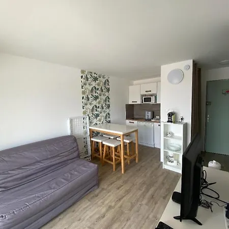 公寓 Cosy T2 Rdc Bleu Marine 拉卡诺